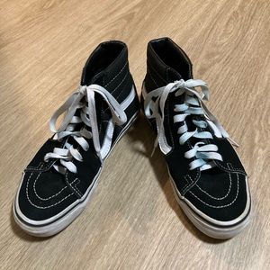 Vans high top shoes